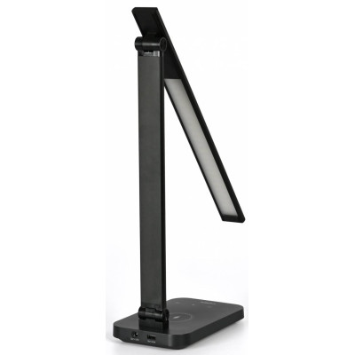 LED лампа настільна з бездротовою зарядкою VIDEX VL-TF17B 18W 1800-6500K