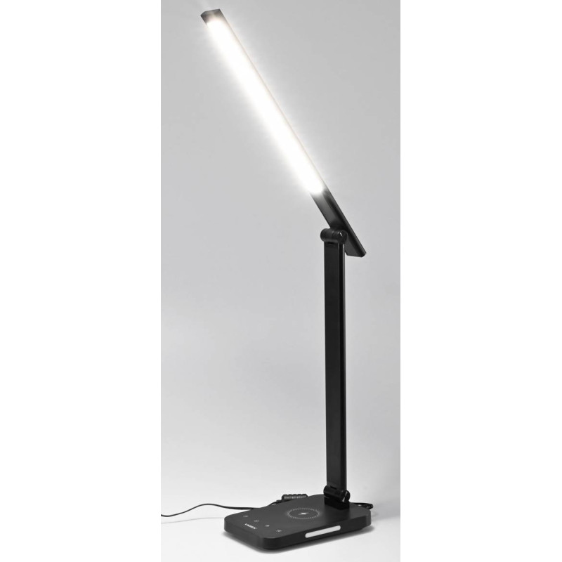 LED лампа настільна з бездротовою зарядкою VIDEX VL-TF17B 18W 1800-6500K