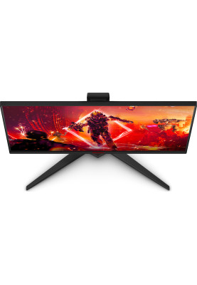 Монітор TFT 27" AOC AGON AG275QX/EU, QHD, IPS, HDR400, 170Гц, 1 мс (GtG), 2х HDMI, 2xDP, USB-hub, HAS, Pivot, чорний з червоним