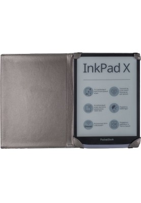 Обкладинка PocketBook  10.3" для PB1040, кутики, нікель