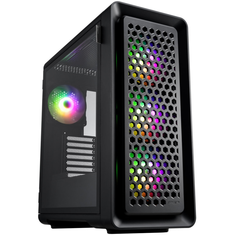 Корпус FSP CUT593AB без БЖ ATX Black