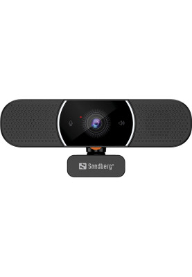 Веб-камера Sandberg All-in-1 Webcam 2K HD Speaker чорна