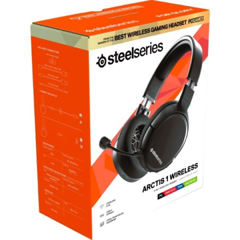 Ігрова гарнітура SteelSeries Arctis 1 Wireless PC/PS/SW/MAC/MOB