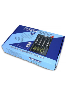 Зарядний пристрій LiitoKala Lii-600, 4x(Lion/NiMH/NiCd), discharge function, display
