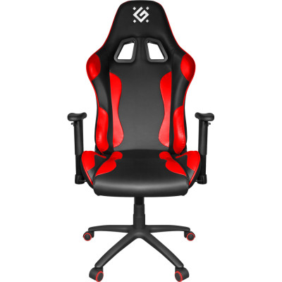 Крісло ігрове Defender Devastator CT-365, 50мм PU, Клас 4, Black/Red