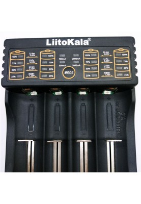 Зарядний пристрій LiitoKala Lii-402, 4x(Lion/NiMH/NiCd), Power Bank function