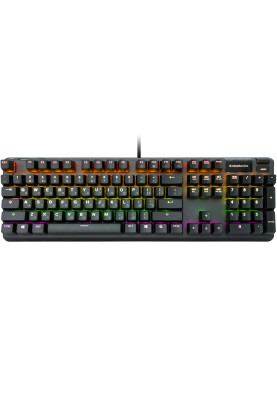 Клавіатура ігрова механічна SteelSeries Apex 7 (Red Switch) UA OLED Smart Display