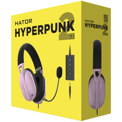 Ігрова гарнітура Hator Hyperpunk 2 USB 7.1