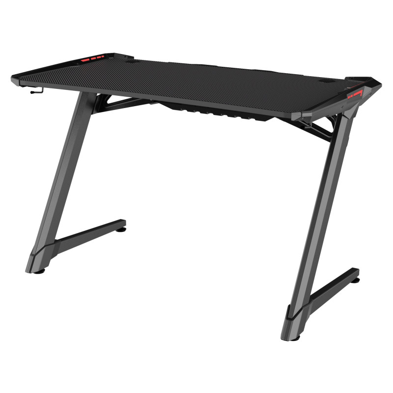 Стіл ігровий Sandberg Fighter Gaming Desk 2, Black 1,2x0,64x0,77м.
