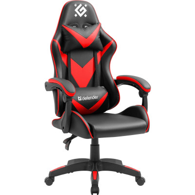 Крісло ігрове Defender xCom, Клас 4, 50мм ПУ, чорне Крісло ігрове Defender xCom, Клас 4, 50мм ПУ, чорне