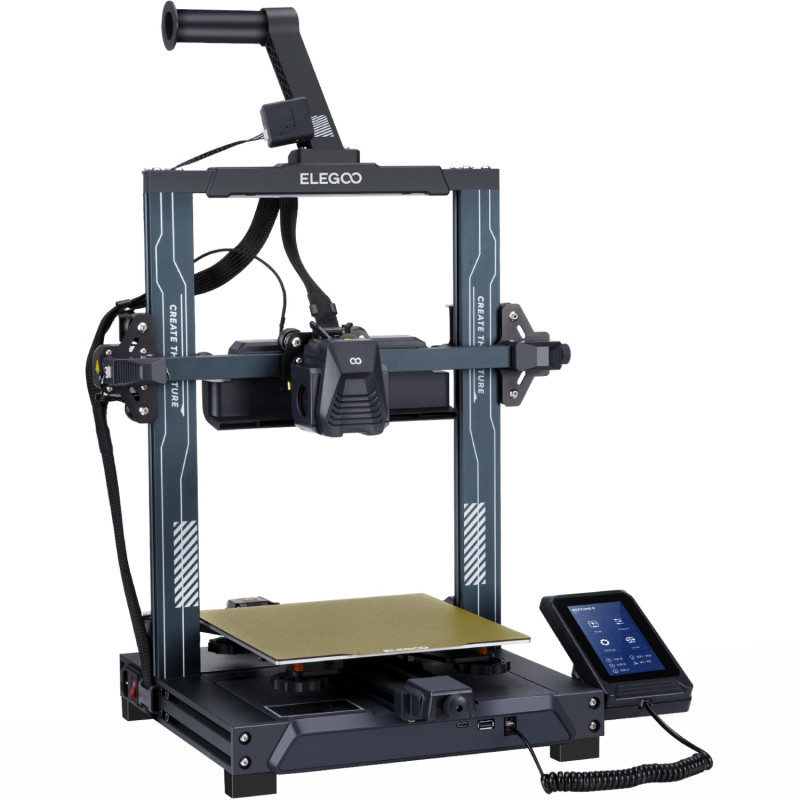 Друкарка 3D ELEGOO Neptune 4 (FDM 1.75 mm 0.4 mm 225x225x265 mm WLAN USB сірий)