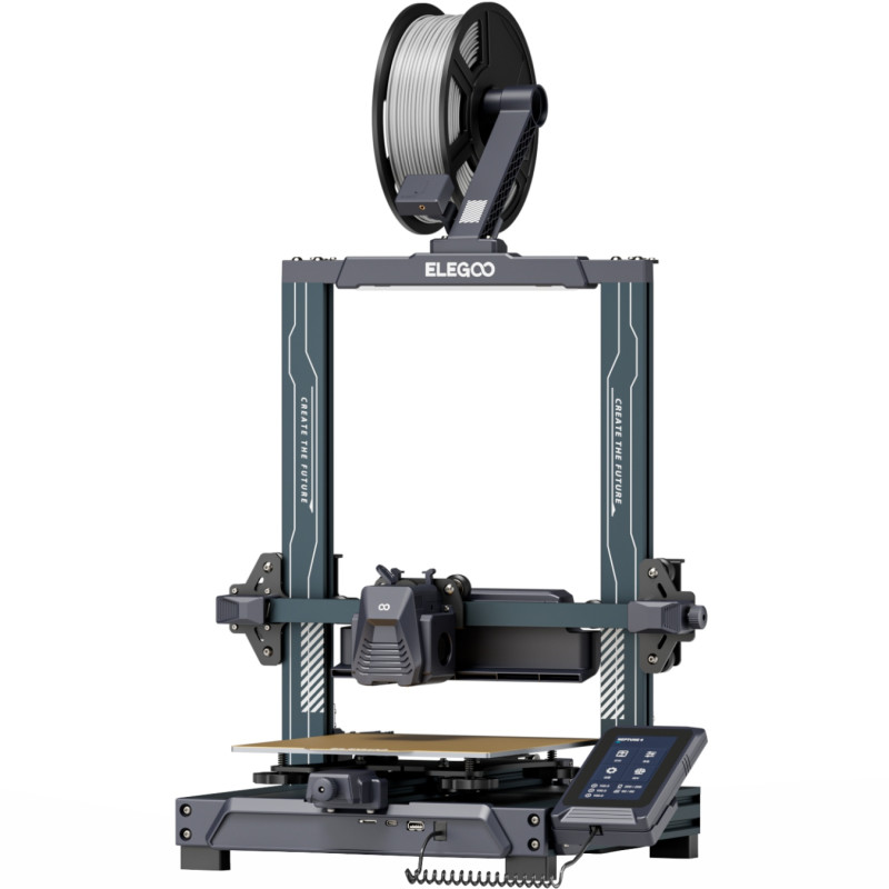 Друкарка 3D ELEGOO Neptune 4 (FDM 1.75 mm 0.4 mm 225x225x265 mm WLAN USB сірий)