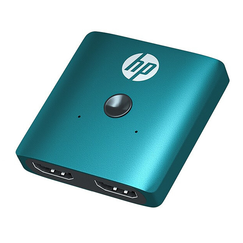 Сплітер HP HDMI 1.4 UHD 4K/30Hz 3D, HDCP,1080P 1*2 Блакитний