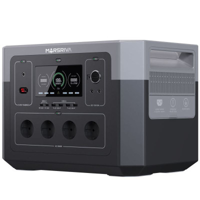 Зарядна станція Marsriva MP20 2000Вт (1920Вт/г) LiFePo4, MPPT, UPS