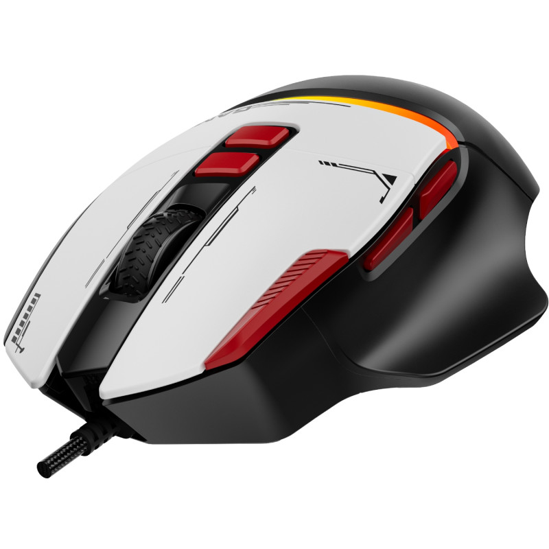 Мишка XTRIKE ME GM-325, ігрова, 7200dpi., 6кн., RGB, чорна