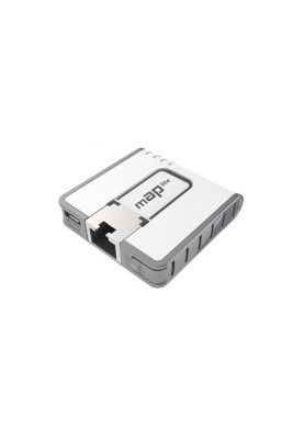Точка доступу Mikrotik RBmAPL-2nD mAP lite with 650Mhz CPU, 64MB RAM, 1xLAN, built-in Dual Chain 2.4
