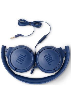 Гарнiтура JBL T500 Blue (JBLT500BLU)