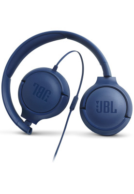 Гарнiтура JBL T500 Blue (JBLT500BLU)