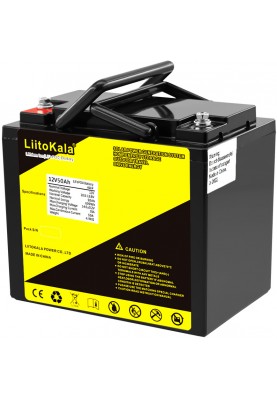 Акумуляторна батарея LiitoKala LiFePO4 12V50Ah