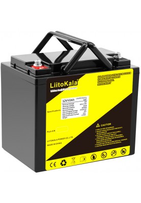 Акумуляторна батарея LiitoKala LiFePO4 12V50Ah