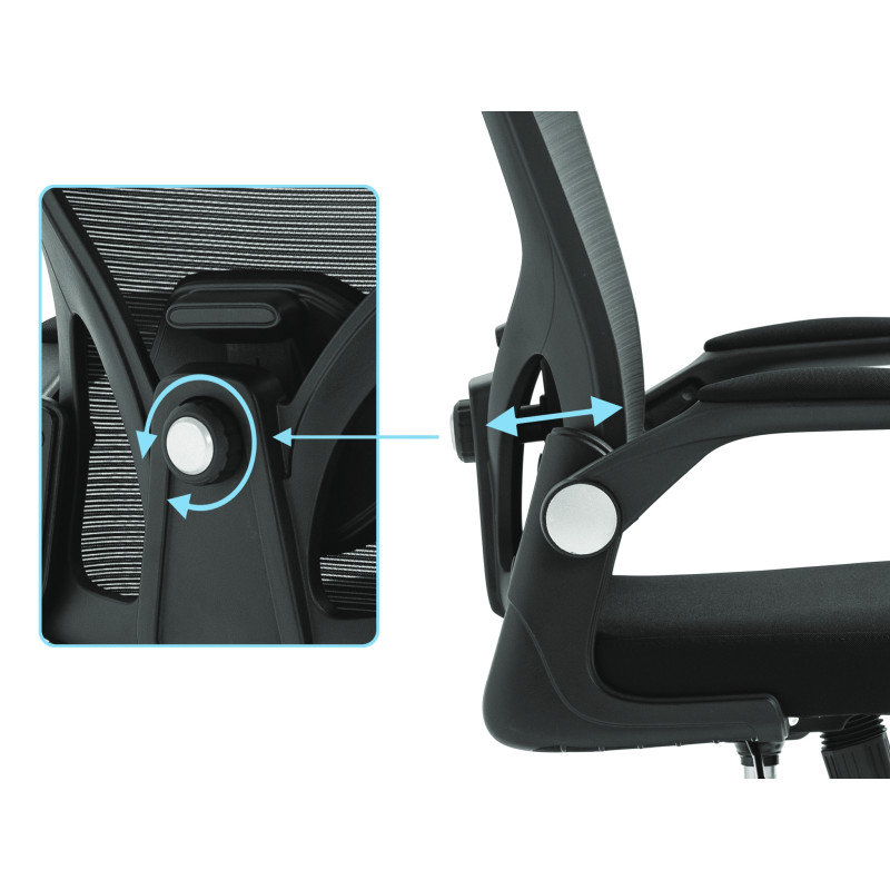 Крісло ігрове Sandberg ErgoFusion Gaming Chair Basic, чорне