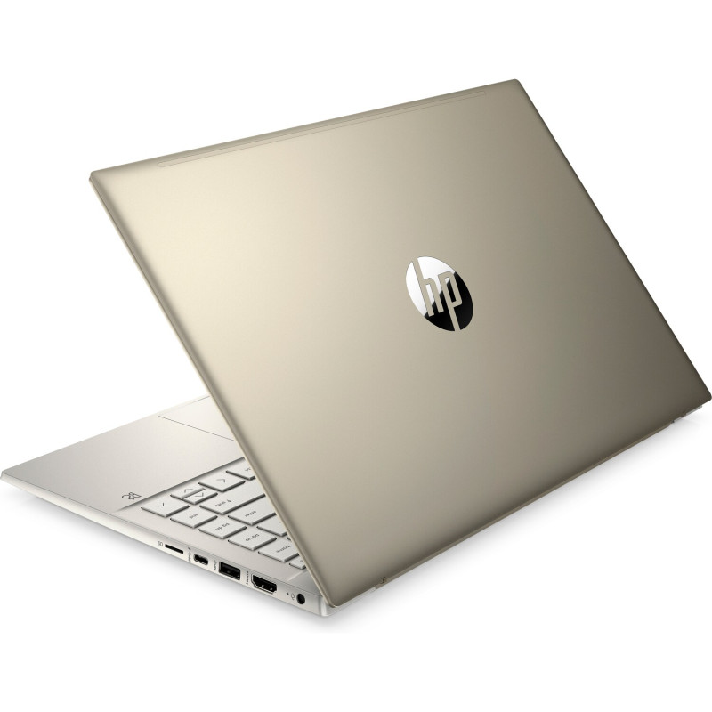 Ноутбук HP Pavilion 14-dv2025ua 14" FHD IPS, 250n/i3-1215U (4.4)/16Gb/SSD512Gb/Int UHD/Підсв/DOS/Золотистий (833G0EA)