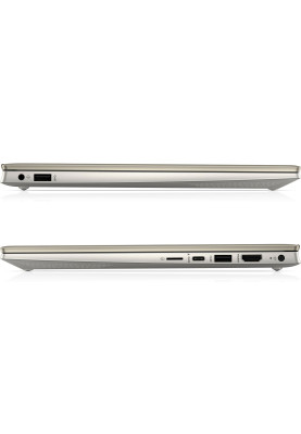 Ноутбук HP Pavilion 14-dv2025ua 14" FHD IPS, 250n/i3-1215U (4.4)/16Gb/SSD512Gb/Int UHD/Підсв/DOS/Золотистий (833G0EA)