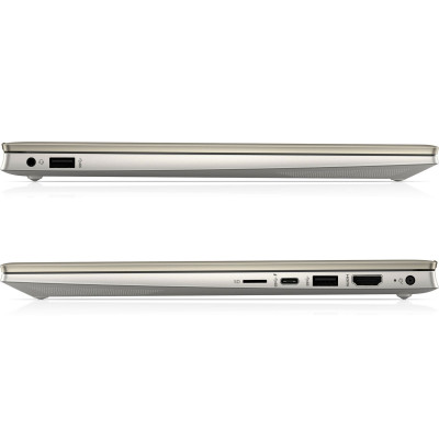 Ноутбук HP Pavilion 14-dv2025ua 14" FHD IPS, 250n/i3-1215U (4.4)/16Gb/SSD512Gb/Int UHD/Підсв/DOS/Золотистий (833G0EA)