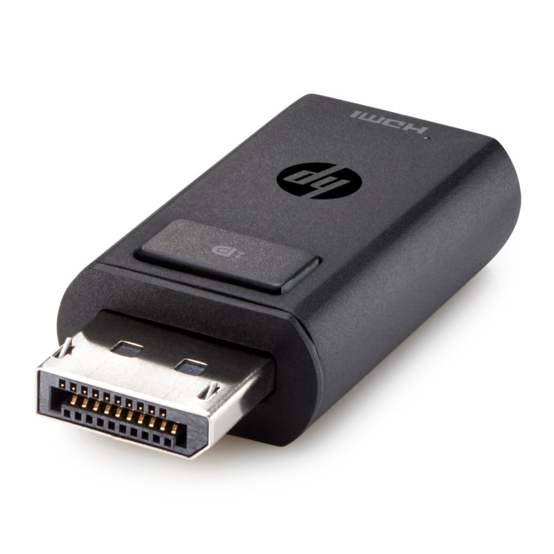 Перехідник DisplayPort M --> HDMI 1.4 F чорний HP