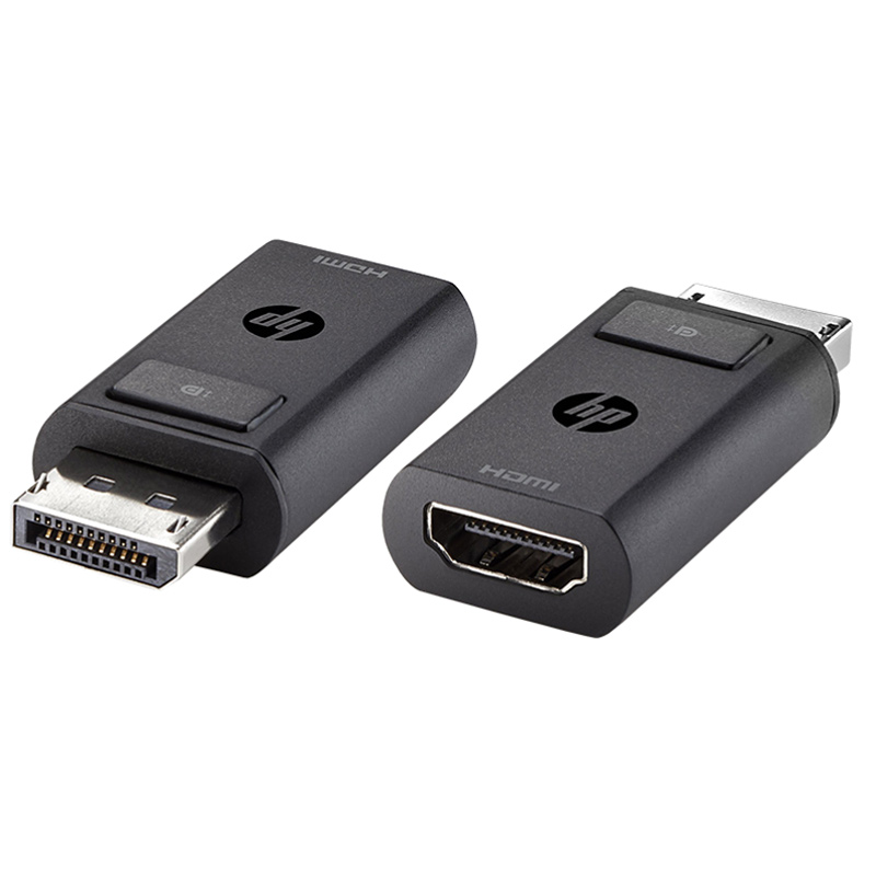 Перехідник DisplayPort M --> HDMI 1.4 F чорний HP