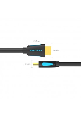 Кабель HDMI M - M,15.0 м, V2.0, 4K 30Гц, PVC Vention