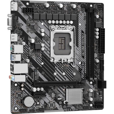 ASRock H610M-HDV/M.2 R2.0 (1700/H610, 2*DDR4, 1xPCIex16, HDMI/DVI/VGA, 4xSATA, M.2, GLan, 7.1ch,mATX