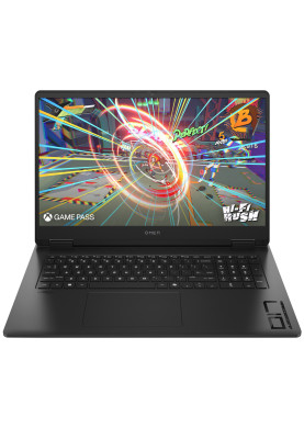 Ноутбук HP OMEN Gaming 17-db0007ua 17.3" FHD IPS,300n/Ryzen7 8845HS (5.1)/32Gb/SSD1Tb/RTX 4050,6GB/Підсв/DOS (A4AB2EA)