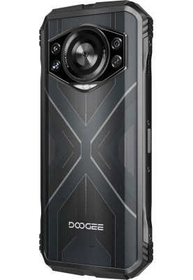 Смартфон Doogee S cyber 6.58" FHD+ /8GB/256GB/ T606 / 10800mAh / 50+16Мп NFC/IP68/IP69K Silver