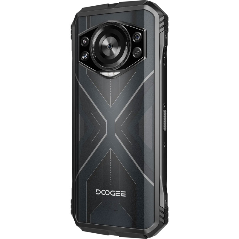 Смартфон Doogee S cyber 6.58" FHD+ /8GB/256GB/ T606 / 10800mAh / 50+16Мп NFC/IP68/IP69K Silver