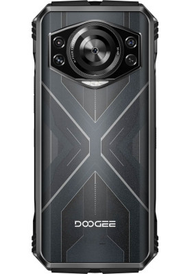 Смартфон Doogee S cyber 6.58" FHD+ /8GB/256GB/ T606 / 10800mAh / 50+16Мп NFC/IP68/IP69K Silver