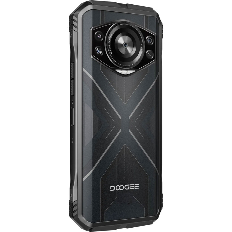 Смартфон Doogee S cyber 6.58" FHD+ /8GB/256GB/ T606 / 10800mAh / 50+16Мп NFC/IP68/IP69K Silver