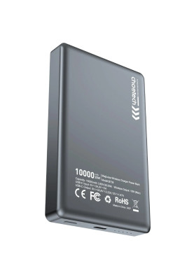 УМБ Choetech Magnetic Wireless 10000mAh 20W PD Qi-15W USB-C In/Out, Ultra-thin Black