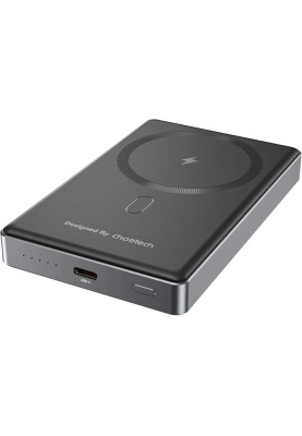 УМБ Choetech Magnetic Wireless 10000mAh 20W PD Qi-15W USB-C In/Out, Ultra-thin Black
