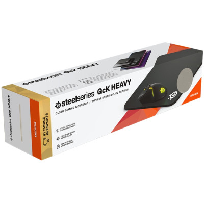 Ігрова поверхня SteelSeries QcK Heavy Medium 320х270х6мм Ігрова поверхня SteelSeries QcK Heavy Medium 320х270х6мм