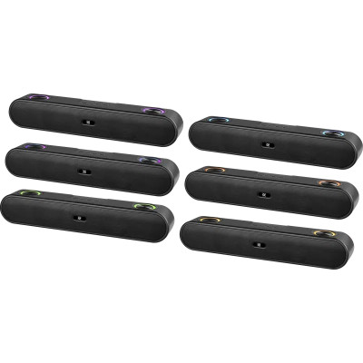 Акустична система 1.0 Defender Саундбар Z9 16Вт, Bluetooth/FM/USB/TF/AUX, LED чорна