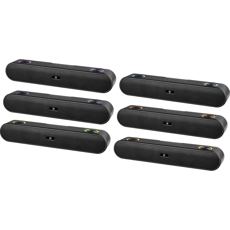 Акустична система 1.0 Defender Саундбар Z9 16Вт, Bluetooth/FM/USB/TF/AUX, LED чорна