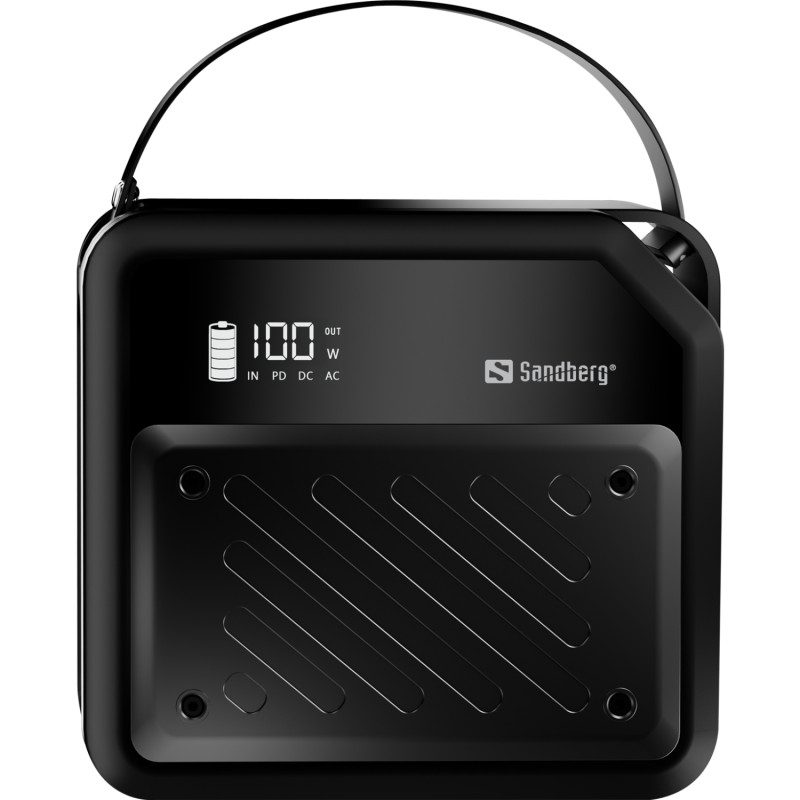 УМБ Sandberg 72000mAh 268W, DC9,6–12,6v, 2xUSB-A, 2xUSB-C 100w In/Out, LMFP, ліхтарик 6Вт