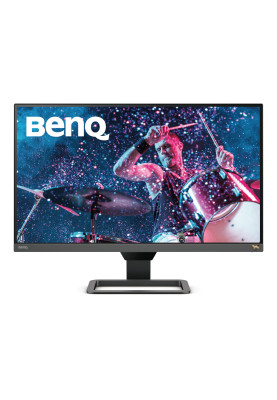 Монітор TFT 27" BenQ EW2780Q, IPS, QHD, 99% sRGB, HDMI x2, DP, колонки, сіро-чорний металік
