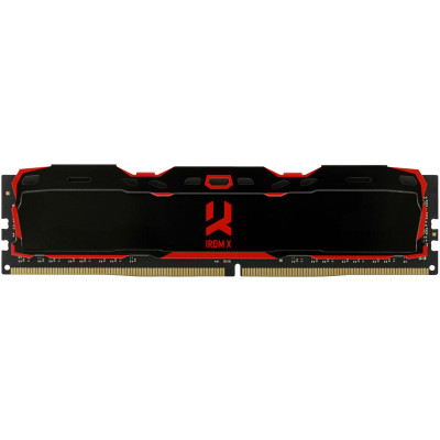 Пам'ять DDR4  8GB 3000MHz GoodRAM IRDM X Black, Retail