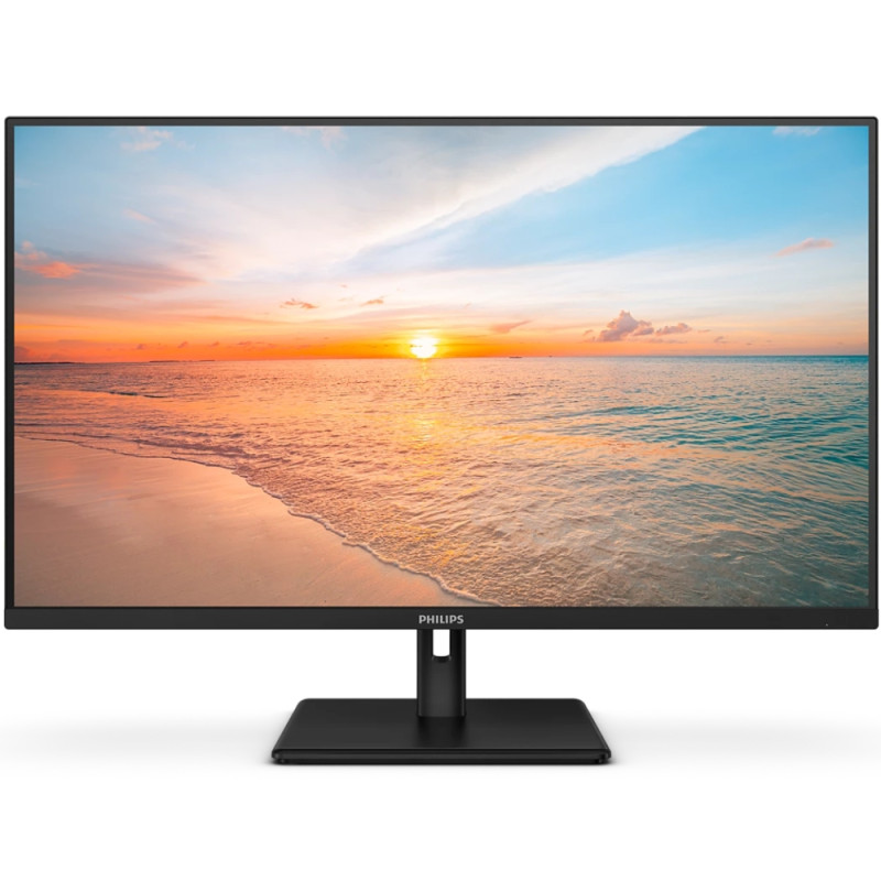 TFT 31.5" Philips 32E1N1800LA, 4K UHD, VA, 2хHDMI, DP, колонки, чорний