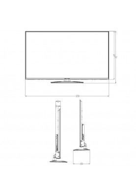 TV 55 AIWA QLED-855UHD-SLIM UHD/QLED/T2/Android 11/2 x 10W/Dolby Digital/Wi-Fi/200x200 M6/Black