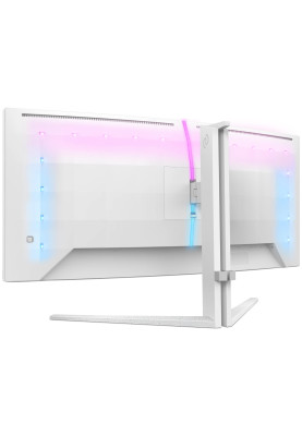 TFT 34" Philips 34M2C5501A, Fast VA, WQHD, вигн., 180Hz, 0,3ms, 2xHDMI, DP, USB-hub, HAS,кол., білий