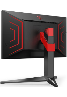 Монітор TFT 27" AOC AGON PRO AG274UXP, Nano IPS, 4K UHD, 144 Hz, 1 мс, DisplayHDR 600, 2xHDMI, DP, USB-C, USB-hub, HAS, Pivot,  колонки, чорний з червоним