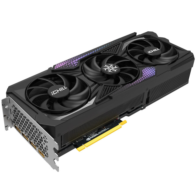 Відеокарта GeForce RTX4090 Inno3D iChill X3, 24GB GDDR6X, 384bit, PCI Express